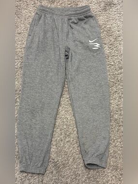 VGUC Boys Nike 3 Brand Grey Sweat Pants, Size YLG